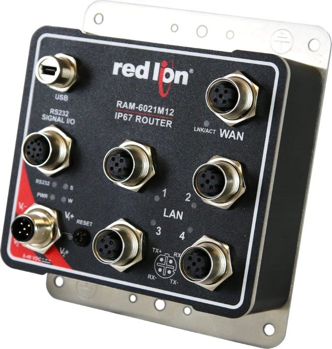 Red Lion erweitert Serie industrieller RAM Router um IP67 Modell